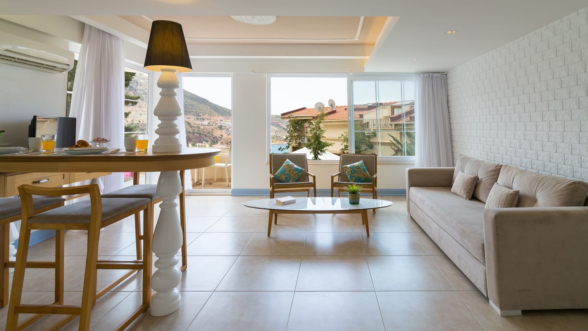 Comfortable Living Area Give a Break to Life - Kalkan | Suites